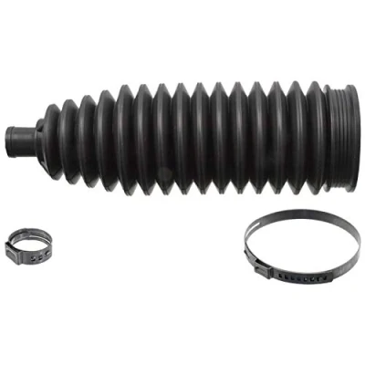 Imagen de FEBI BILSTEIN 102346 Juego de fuelle, dirección Termoplástico Eje delantero, izquierda, derecha con abrazaderas
