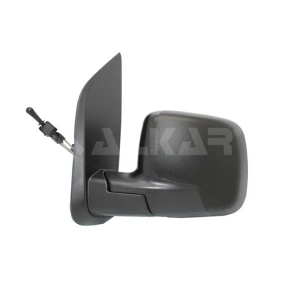 Imagen de Espejo retrovisor Alkar 9264351 izquierda Ajuste por cable, convexo para vehíc. con volante a la FIAT: Fiorino MPV