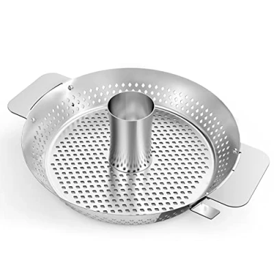 Imagen de onlyfire Soporte asador De Pollos,Soporte Cocción para Pollo Weber Gourmet BBQ System