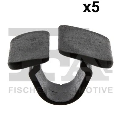 Imagen de FA1 11 10026.5 Clip, listón negro AUDI: A3 Sportback, A6 C6 Allroad, Q7, VOLKSWAGEN: Golf 7, Sharan II, Caddy 3, SEAT: IBIZA 5, Exeo ST