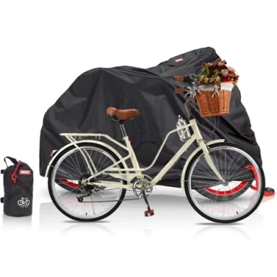 Imagen de BARTSTR Excelente funda para bicicleta. Óptima protección contra la intemperie. Lona apta todos los tipos de bicicleta., extra large