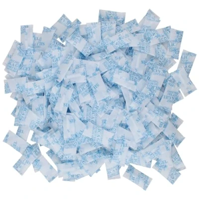 Imagen de 100 Paquetes Bolsitas Antihumedad,Silica gel Bolsitas,Bolsas de Silice Antihumedad,Sobres Silice,gel Antihumedad,para Muebles,Alimento,Necesidades Diarias(Transparente,100x1g)