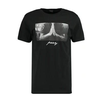 Imagen de Mister Tee PRAY Camiseta estampada, Hombre, Talla: Large, Black
