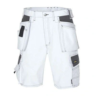 Imagen de Texxor 4344 pantalones cortos de lona &quot;bermudas&quot;, trabajo a corto/ocupación, tamaño 48, blanco /