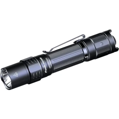Imagen de FENIX PD35R Linterna LED compacta de largo alcance recargable 1700 lúmenes 350 m 100 horas máximo USB C Interruptor trasero táctico estroboscópico instantáneo IP68