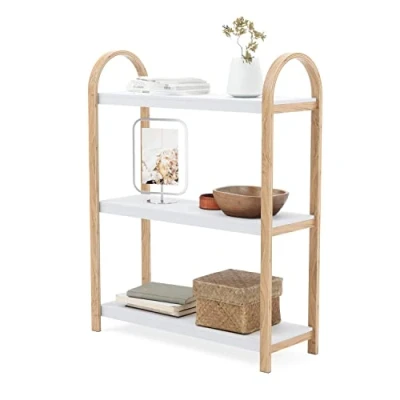 Imagen de Umbra Bellwood Repisa de pie, Blanco/Natural