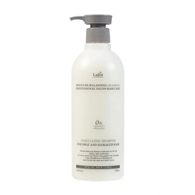 Imagen de LA&#039;DOR Moisture Balancing Shampoo 530ml Champú Equilibrante Hidratante Innovador Complejo Patentado Extracto Planta GREENOL Tiene Poderosos Efectos Antioxidantes