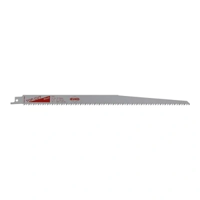 Imagen de Ruko 33189045 Pack de 5 sierras sable HCS Acero con vástago universal 1/2&quot;, para madera, 300 mm (equivalencia Bosch S 1344 D)