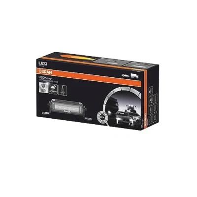 Imagen de OSRAM LEDriving® Lightbar FX125 SP GEN 2, luz de carretera LED para carretera, puntual, 6000K, 1300lm, haz hasta 270 m largo, 12 V/24 V, aprobación ECE