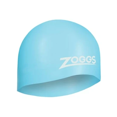Imagen de Zoggs Gorro de natación, Adultos Unisex, Azul pálido, una Talla