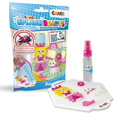 Imagen de Craze Splash Beadys Cuentas de agua Princesas, perlas colores, manualidades niñas bolitas sin plancha