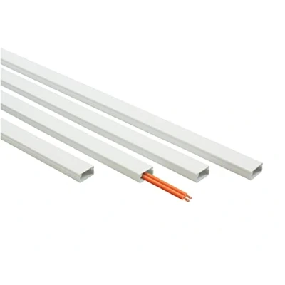 Imagen de FAMATEL Minicanal 2 metros 16 x 25 mm Fácil Montaje Gris, Blanco