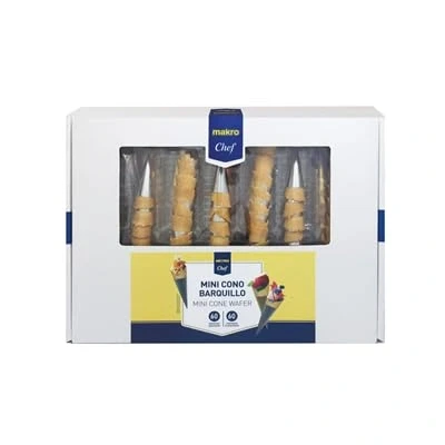Imagen de Tartaletas y Vol Au Para Sorprender a Tus Invitados, Aperitivos Dulces Salados. Ideal Fiestas, Cumpleaños, Aniversarios Eventos (Chef cono mini 600mm contiene 66u. (total 409 g))