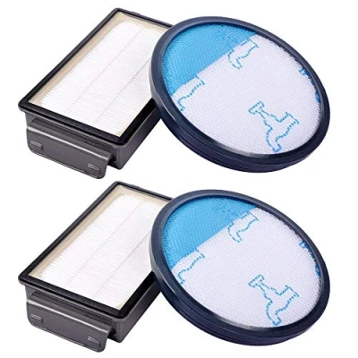Imagen de 2 Pack ZR005901 Filtros HEPA Rowenta Cyclonic Power Series RO3753EA, RO3718EA, RO3724EA, RO3731EA, RO3786EA, RO3798EA / Moulinex/Tefal Compact