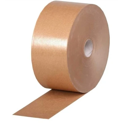 Imagen de Clairefontaine 396802C Un rouleau de Kraft Brun gommé 200 m x 7 cm