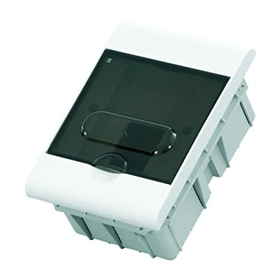 Imagen de Distribuidor pequeño empotrado, 4 módulos, caja de fusibles/caja distribución, empotrada, IP40