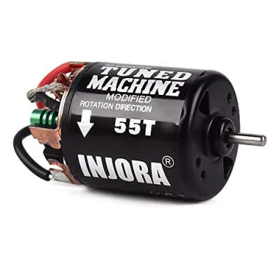 Imagen de INJORA RC Motor 540 Brushed Waterproof para 1/10 Crawler Axial SCX10 TRX4 D90 MST CC01 Upgrade parts (55T)