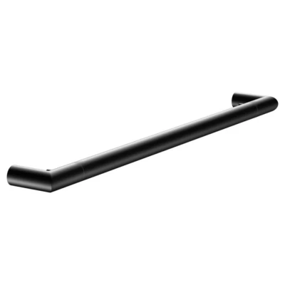 Imagen de KEUCO Toallero de baño para Pegar, Negro, 60 cm Ancho, o Sauna, Toallas, Soporte Pared, toallero, Reva Black Selection