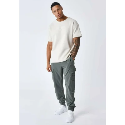 Imagen de Project X Paris Multipoches Technique Pantalones cargo, Hombre, Talla: Medium, Olive foncé