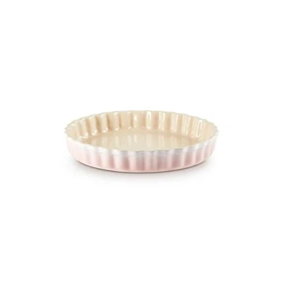 Imagen de Le Creuset Molde tarta de cerámica gres 28 cm, 2, 1 L, Shell Pink, 71120287770001