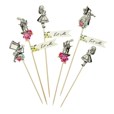 Imagen de Talking Tables Tsalice Pick Truly Alice sombrero loco, color multicolor