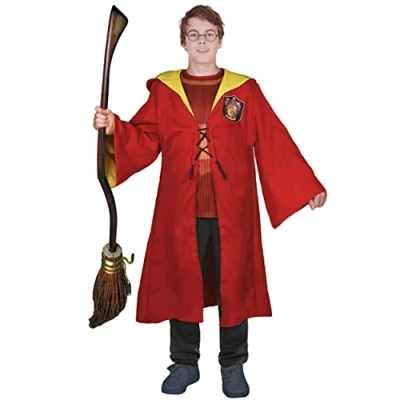 Imagen de Ciao Harry Potter Quidditch Gryffindor disfraz niño original (Talla 5 7 años)