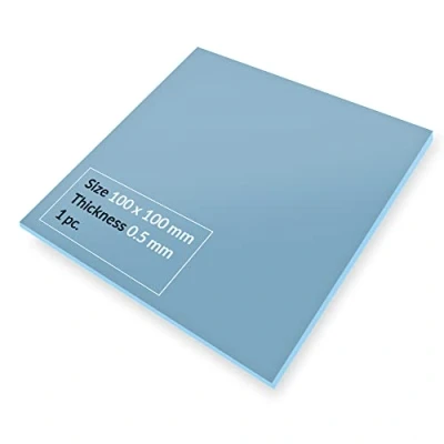 Imagen de ARCTIC TP 3: Premium Performance Thermal Pad, 100x100x0,5 mm (Apilable hasta 2,0 sin pérdida de Rendimiento), 1 Pieza Pad Termico, Alto Rendimiento, Particularmentesuave, Relleno Ideal Huecos