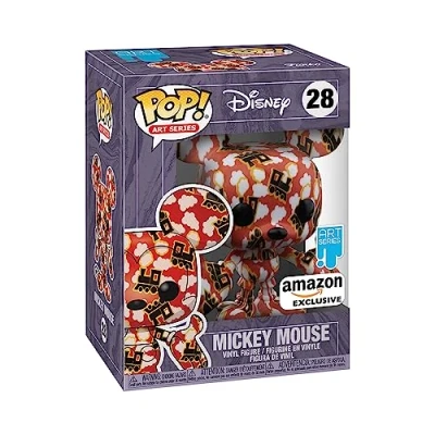 Imagen de Funko POP! Artist Series 2021 Disney Mickey Mouse Exclusivo De Amazon Figuras Miniaturas Coleccionables Incluye Caja Exhibición Protectora Plástico Premium Idea Regalo
