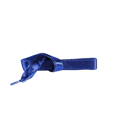 Imagen de Kaps Cinta de Satén Cordones Zapato para Zapatillas Deporte, Calidad y Durabilidad, Muchos Colores Longitudes, 1 par (90 cm 36 pulgadas 5 a 6 ojales/Azul)