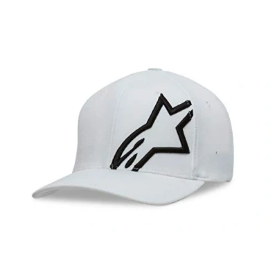 Imagen de Alpinestars, Corp Shift 2 Flexfit, Gorra De Beisbol, Blanco Negro, 23X, Hombre