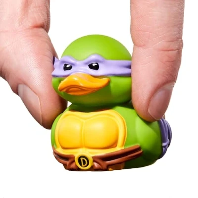 Imagen de TUBBZ Mini Donatello Figura Coleccionable de Pato Goma Vinilo Producto Oficial TMNT TV acción, películas y Videojuegos