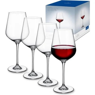 Imagen de Villeroy &amp; Boch Bordeaux Wine Glasses La Divina 650 ml 4 Pieces