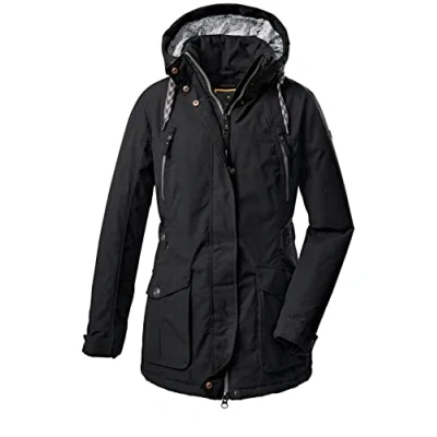 Imagen de G.I.G.A. DX Women&#039;s Chaqueta informal funcional con capucha cremallera GW 62 WMN JCKT, negro, 50, 38725 000