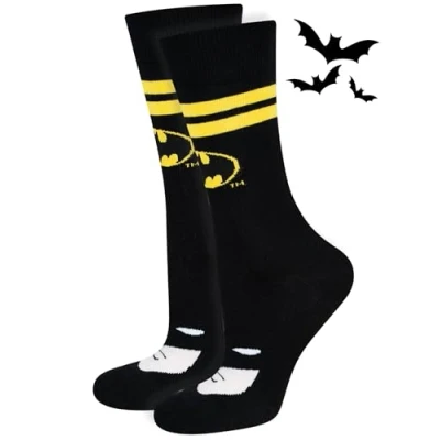 Imagen de soxo DC Comics The Batman Superman Calcetines Hombre Divertidos Algodon Colores 40 45 1 Par