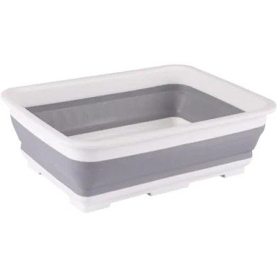Imagen de Lavabo plegable con cubeta de 7 litros capacidad pies para mayor estabilidad