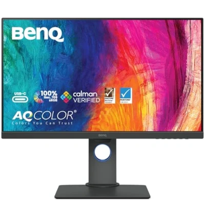 Imagen de Monitor BenQ PD2705Q, 27&quot;, WQHD, 5 ms, 60 Hz, HDMI, DisplayPort, Gris oscuro