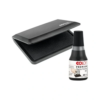Imagen de Colop 151304 Tampón Micro 2 + Color 801 Negro