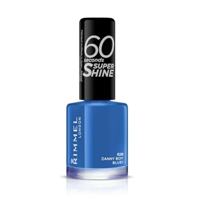 Imagen de RIMMEL 60 SECONDS ESMALTE DE UÑAS 828 DANNY BOY BLUE 8ml