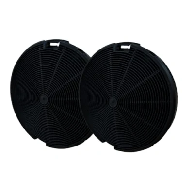 Imagen de DL SERVICE Filtro para campana Faber Smeg Franke de carbón activo repuesto compatible con extractora Paquete 2 filtros