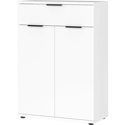 Imagen de Germania Zapatero 2790 84, en Blanco, Espacio para hasta 15 Pares de Zapatos, 75 x 108 37 cm (Ancho Alto Profundidad)