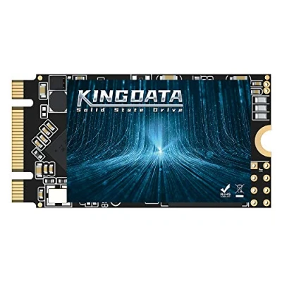 Imagen de KINGDATA SSD M.2 2242 250GB Ngff Disco Duro Interno de Unidad Estado Sólido Alto Rendimiento para Computadora Portátil Escritorio SATA III 6Gb/s 250GB,M.2