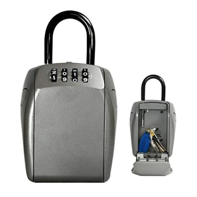 Imagen de Master Lock Caja fuerte para Llaves [Seguridad reforzada] [Con arco] 5414EURD de seguridad