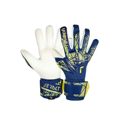 Imagen de Reusch Attrakt Gold X GluePrint Guantes de Portero para Adultos con Evolution Negative Cut 9