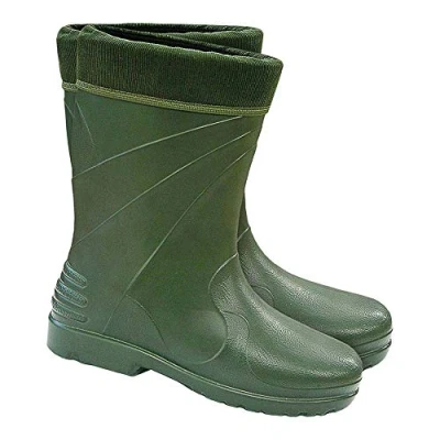 Imagen de botas térmicas para mujer de EVA hasta 30 C, forradas ligeras, pesca, verde, 40 EU
