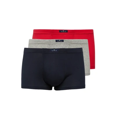 Imagen de TOM Tailor 3 PACK Culotte, Hombre, Talla: XL, Melange red/navy
