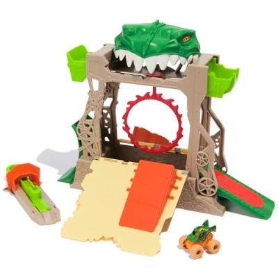 Imagen de Monster JAM ESCENARIO DRAGON + MINI JAMS METAL ESCALA 1:87 PISTA TRANSFORMABLE 6069758 Truck Coches para Niños Juegos Infantiles Juguetes 3 años