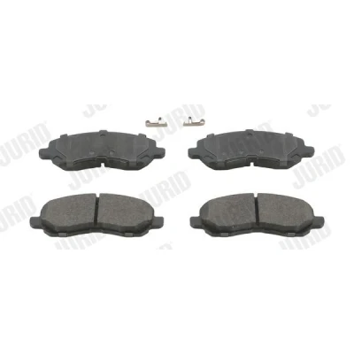 Imagen de JURID 573278J Juego de pastillas freno con avisador acústico desgaste MITSUBISHI: ASX SUV, Lancer 8 Limousine, 7 Limousine