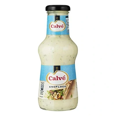 Imagen de Calvé salsa Galic holandesa botella original Calve 320G