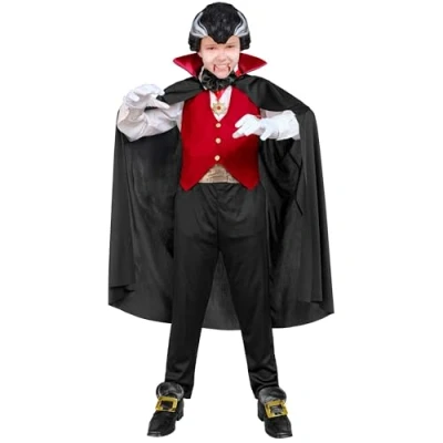 Imagen de W WIDMANN MILANO Party Fashion disfraz infantil vampiro, gótico, chupasangre, conde oscuro, Halloween