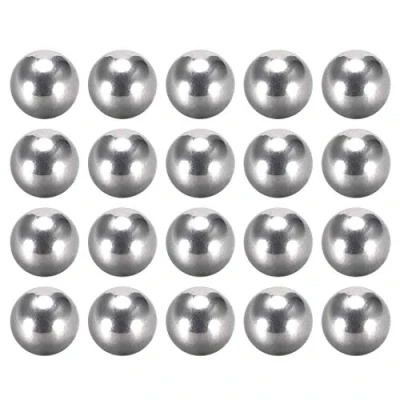 Imagen de Precisión 304 Rodamientos Bolas de Acero Inoxidable Cojinetes 9/32 pulgadas, 7,14 mm, G5, 20 unidades